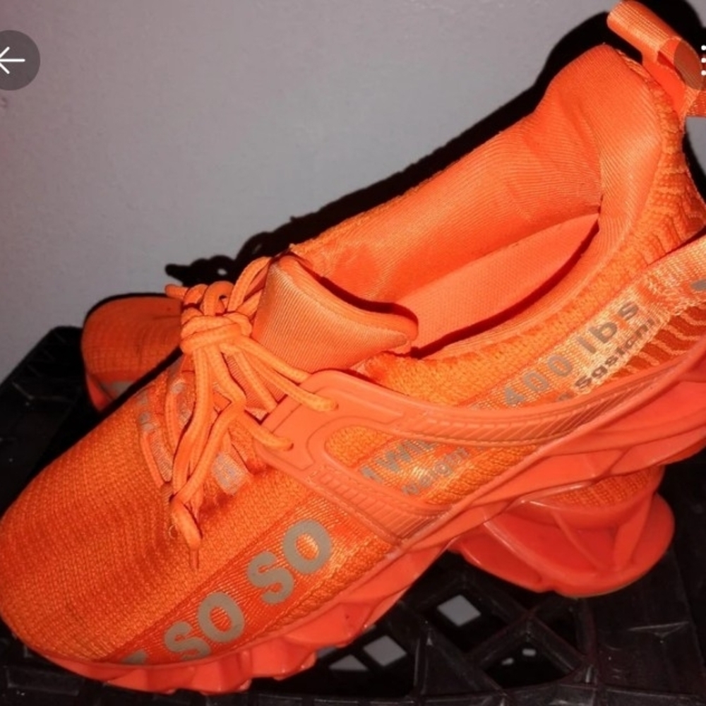 Orange Athletic Women's Running Shoes - SO SO